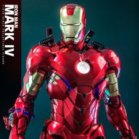 Iron Man Mark IV Iron Man 2 1/4 Action Figure by Hot Toys